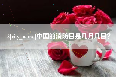 昭通中国的消防日是几月几日？