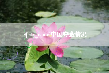 昭通中国夺金情况