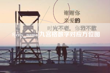 昭通九宫格数字对应方位图