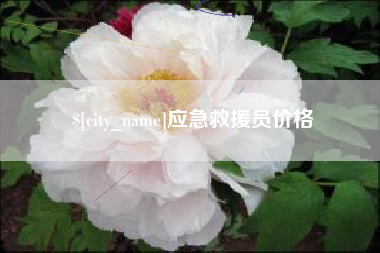 昭通应急救援员价格