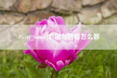 昭通地图九宫格怎么数