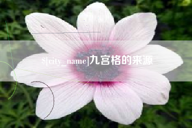 昭通九宫格的来源