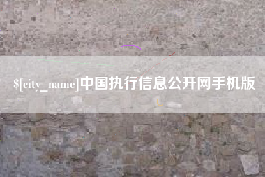 昭通中国执行信息公开网手机版