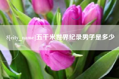 昭通五千米世界纪录男子是多少