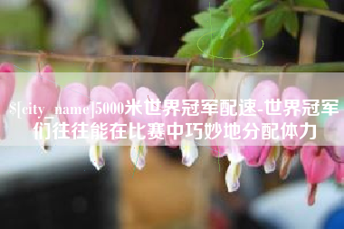 昭通5000米世界冠军配速-世界冠军们往往能在比赛中巧妙地分配体力