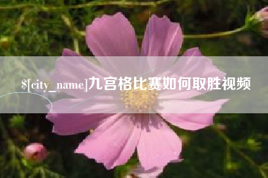 昭通九宫格比赛如何取胜视频
