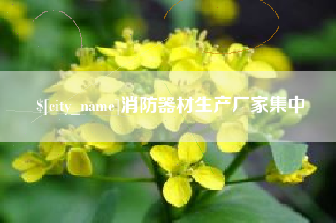 昭通消防器材生产厂家集中