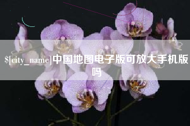昭通中国地图电子版可放大手机版吗