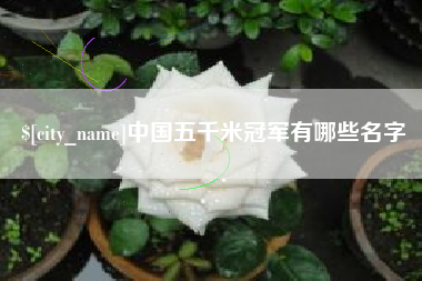 昭通中国五千米冠军有哪些名字